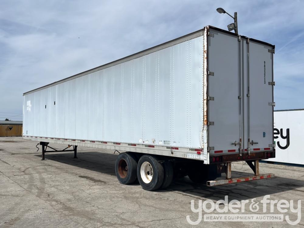 1998 Trailmobile 53' x 102'" Dry Van Swing Door Trailer, 65,000lb GVWR