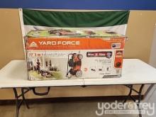 Unused Yard Force Walk Behind Lawn Mower c/w B & S Engine