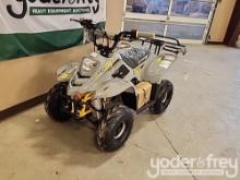 Unused TAO Motors 110 CC ATV 4 Stroke c/w Elec. Start, Remote Control Speed Limiter, Kill Switch