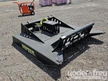 Unused 60" Brush Cutter to suit Skidsteer