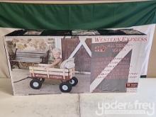 Unused Wagon - Childrens All Terain Farm Wagon - Red