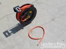 Unused Auto Air Hose Reel 3/8" x 50'