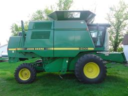 JD 9400 Combine, 24.5x32, Mauer Grain tank, dial a speed, Hydro, 3384 Eng.