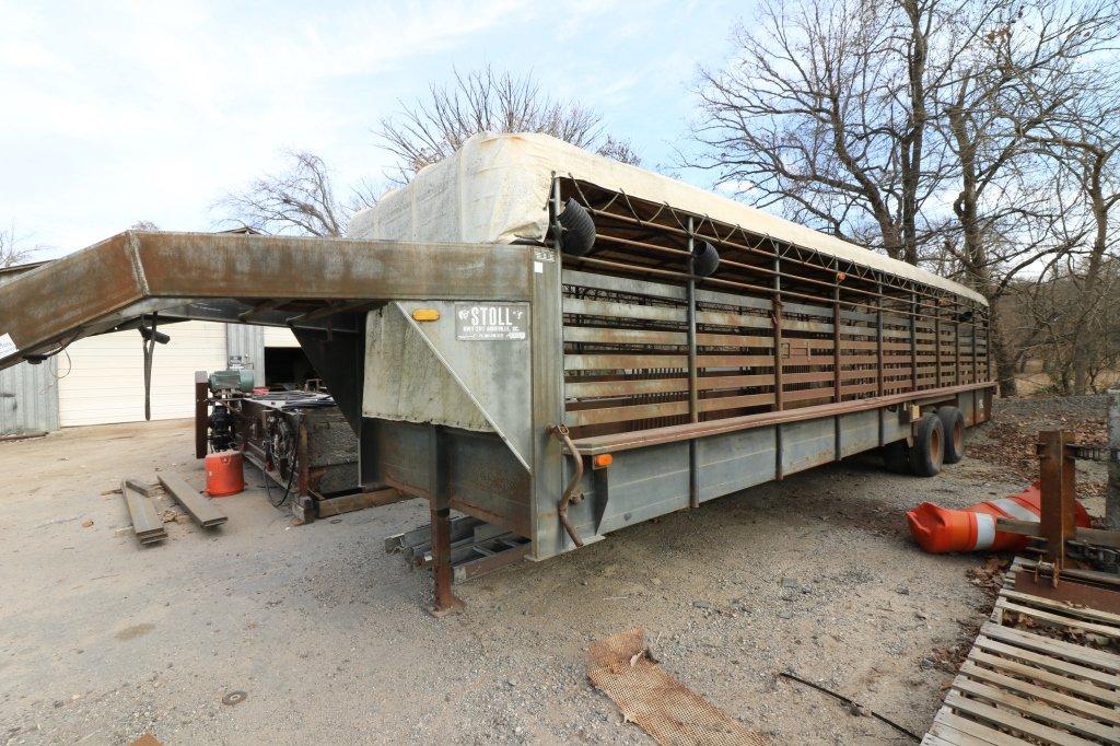 Stohl 32 ft Stock Trailer