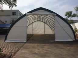 30FT X 40FT X 15FT Peak Ceiling Double Door Storag