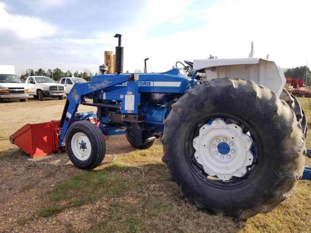 Ford 6600 Tractor with Koyker 210 Loader