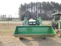 2013 John Deere 5075 E Tractor w/ 553 Loader