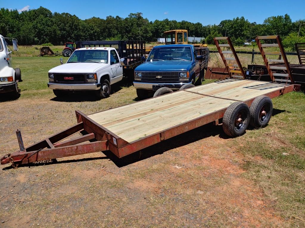 16 x 6 Wood Bottom Farm Trailer