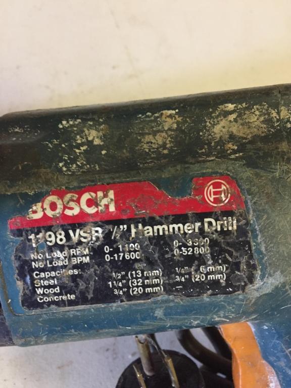 BOSCH 1/2" Hammer Drill