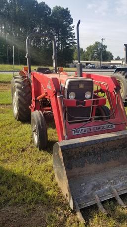 Massey Ferguson 240 Tractor w/  232 Loader