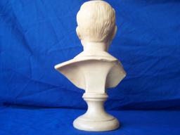 JF Kennedy alabaster bust