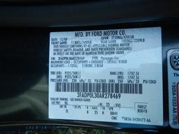 2010 FORD FUSION 4-DOOR CAR, 112,059 mi,  V6 GAS, AUTOMATIC, PS, AC S# 3FAD