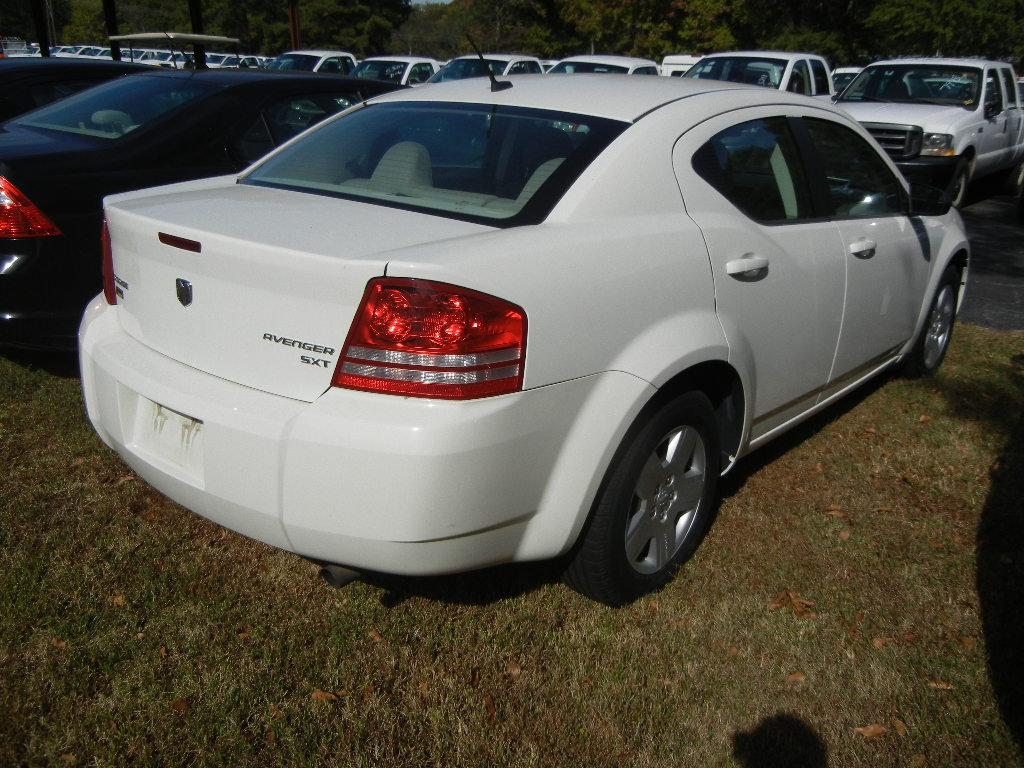 2010 DODGE AVENGER 4-DOOR CAR, 70,946 mi,  V6 GAS, AUTOMATIC, PS, AC S# 1B3