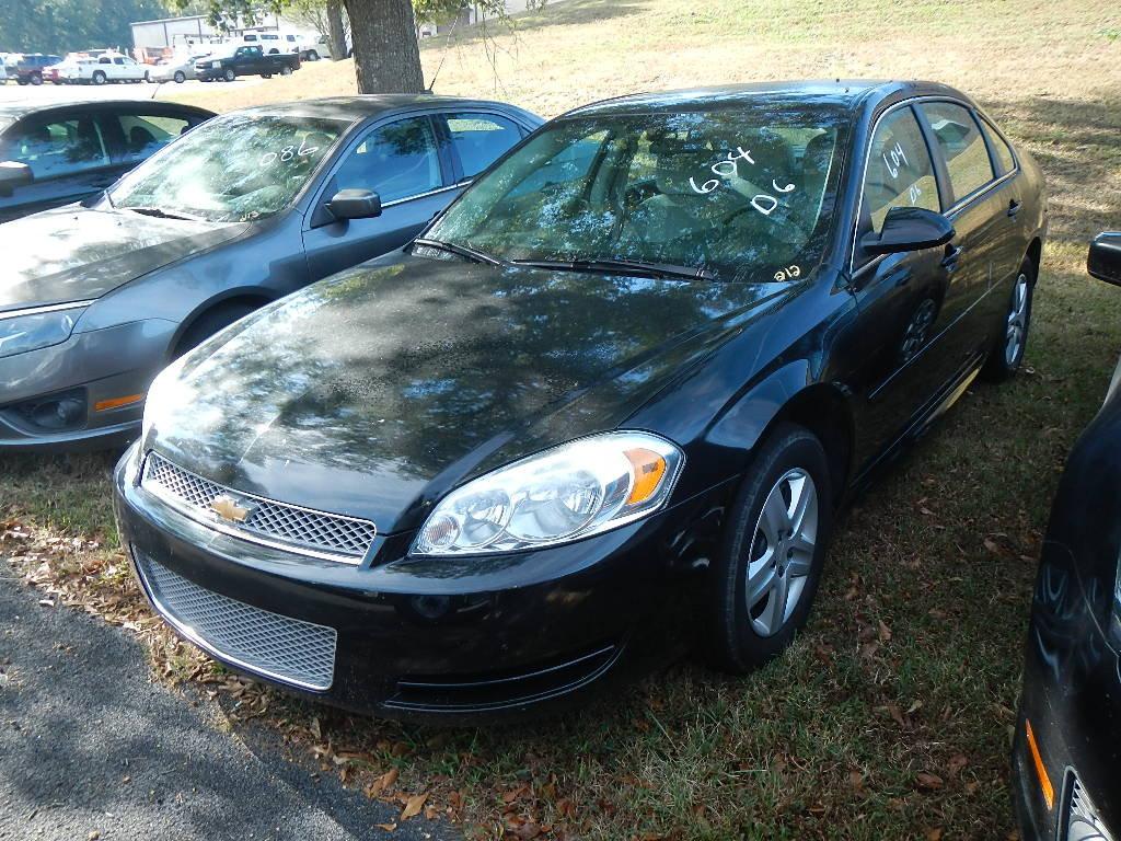 2011 CHEVROLET IMPALA 4-DOOR CAR, 88,122 mi,  V8 GAS, AUTOMATIC, PS, AC S#