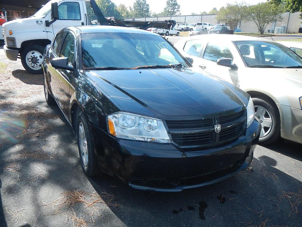 2010 DODGE AVENGER 4-DOOR CAR, 88,826 mi,  V6 GAS, AUTOMATIC, PS, AC S# 1B2