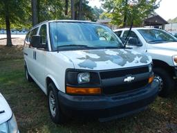 2009 CHEVROLET EXPRESS 1500 VAN, 76,436+ mi, S# 1GNFG154291171581 C# 6833,