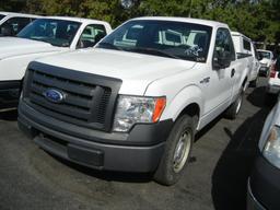 2010 FORD F150 TRUCK, 70,876+ mi,  V8 GAS, AUTOMATIC, PS, AC S# 1FTMF1CW6AK