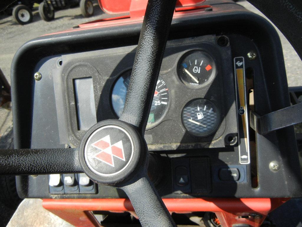 2008 MASSEY FERGUSON 596 WHEEL TRACTOR, 1,077 hrs  75 PTO HORSEPOWER (WIRIN