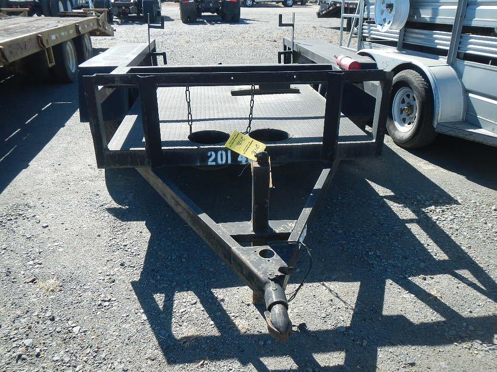 HOMEMADE TRAILER,  6X12, TANDEM AXLE, S# N/A