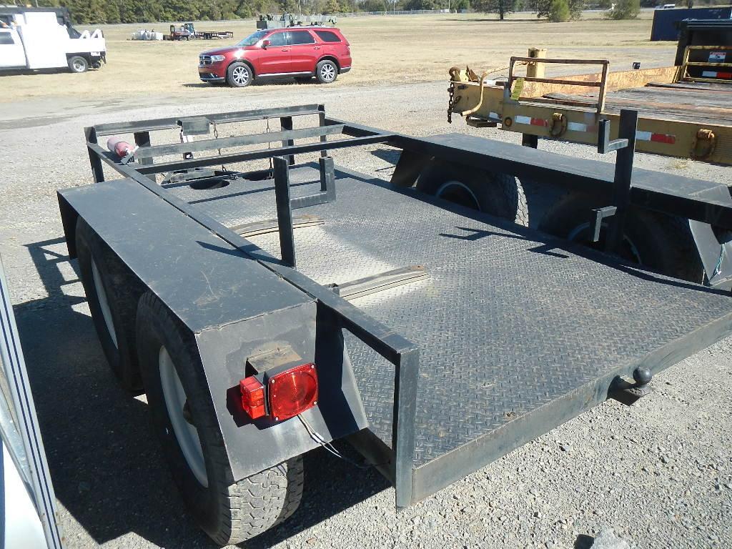 HOMEMADE TRAILER,  6X12, TANDEM AXLE, S# N/A