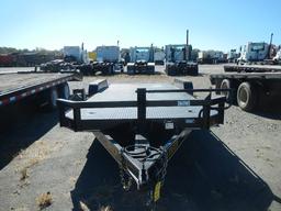 2017 TIGER CAR HAULER TRAILER,  20', TANDEM  7,000 LB AXLES, ELECTRIC BRAKE