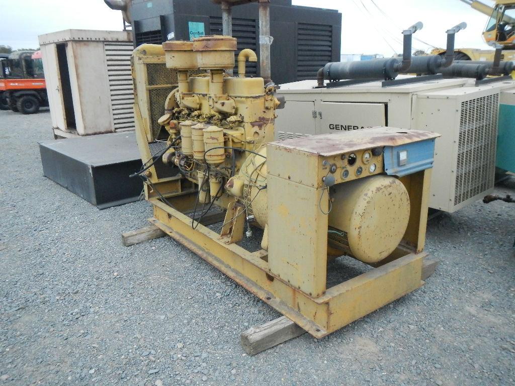 EM GENERATOR,  75-KW, DIESEL, 3 PHASE, ELECTRIC START