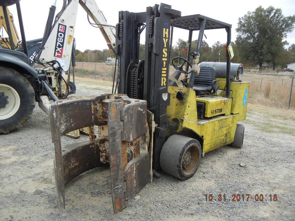 HYSTER 3120XLS FORKLIFT,  7700 LB CAPACITY, LP GAS, HYDROSTATIC DRIVE, ROTA