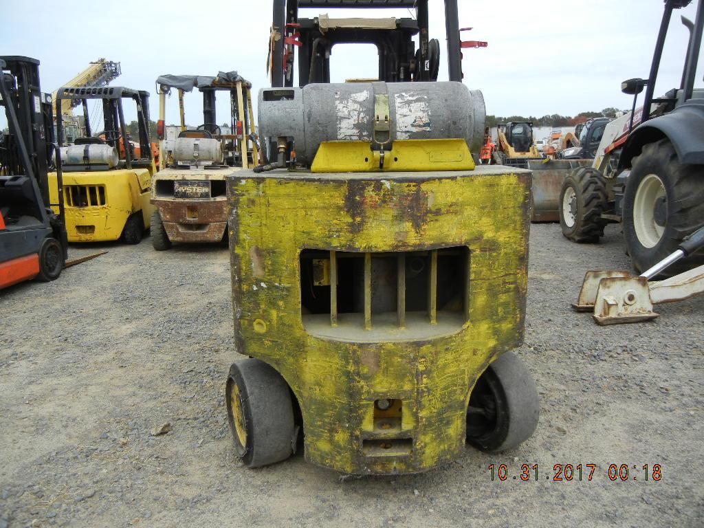 HYSTER 3120XLS FORKLIFT,  7700 LB CAPACITY, LP GAS, HYDROSTATIC DRIVE, ROTA