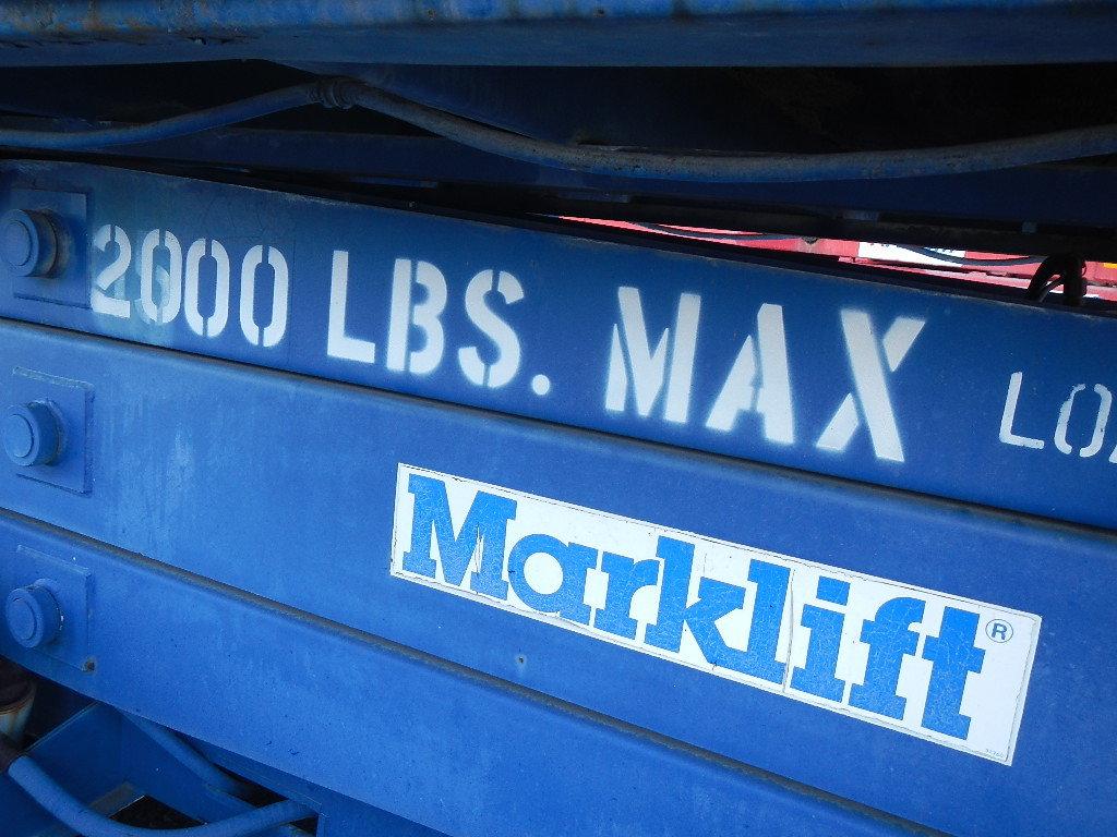 MARKLIFT SCISSOR LIFT, 1,268+ hrs on meter,  2,000-LB, WIDE DECK, 31' LIFT