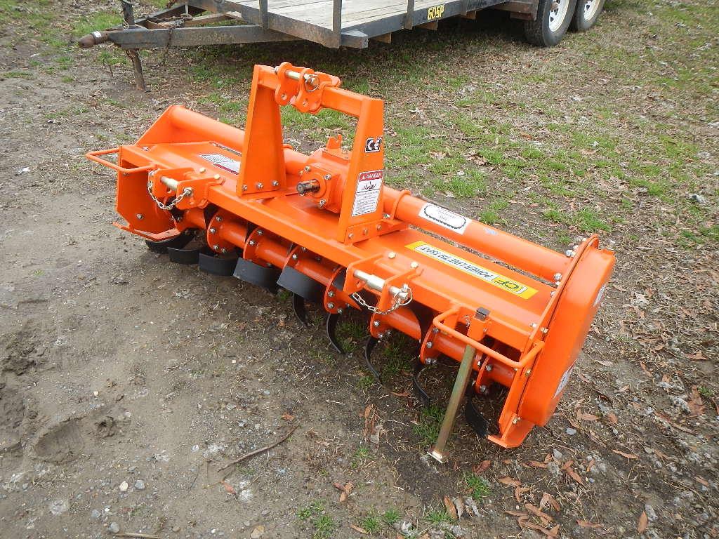 CF POWERLINE TM150-5 ROTARY TILLER,  3 POINT, PTO DRIVEN S# TMET17102415005