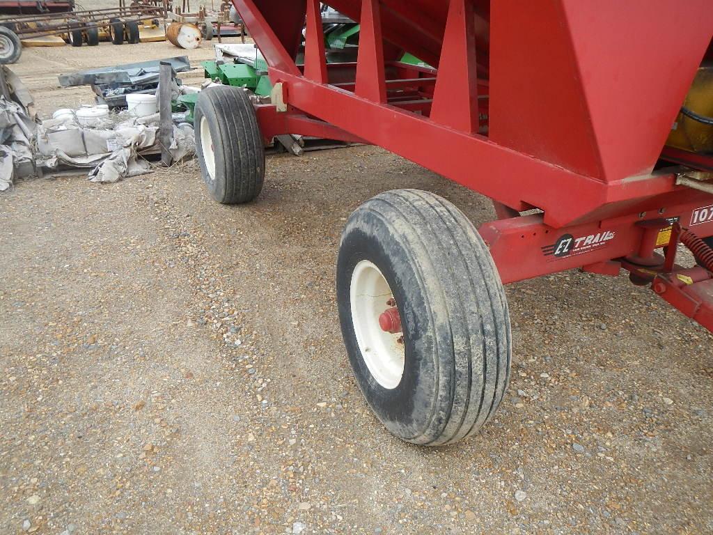EZ TRAIL SEED WAGON  WITH AUGER, GAS POWERED