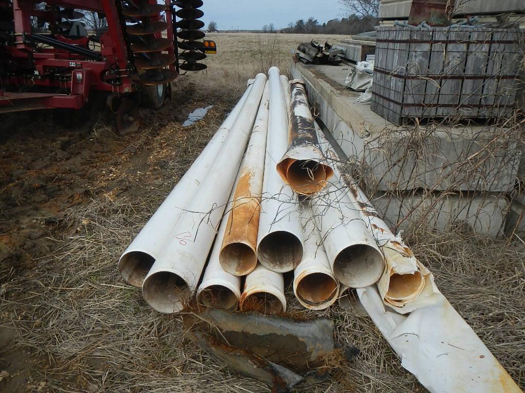 LOT OF PVC PIPE