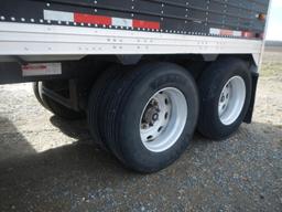 2001 TIMPTE 42' HOPPER BOTTOM GRAIN TRAILER,  72" SIDES, AIR RIDE SUSPENSIO