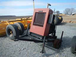 CASE/IH P110 POWER UNIT, NA  TRAILER MOUNTED (BURNED) S# 22335