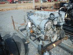 DEUTZ F4L912 POWER UNIT, 6410 HRS  TRAILER MOUNTED S# 8616210