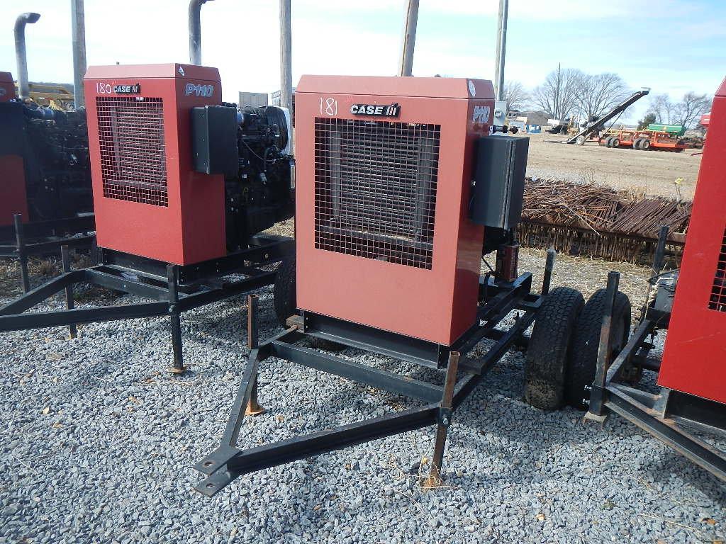 CASE/IH P110 POWER UNIT, 6452 HRS  TRAILER MOUNTED S# 22381