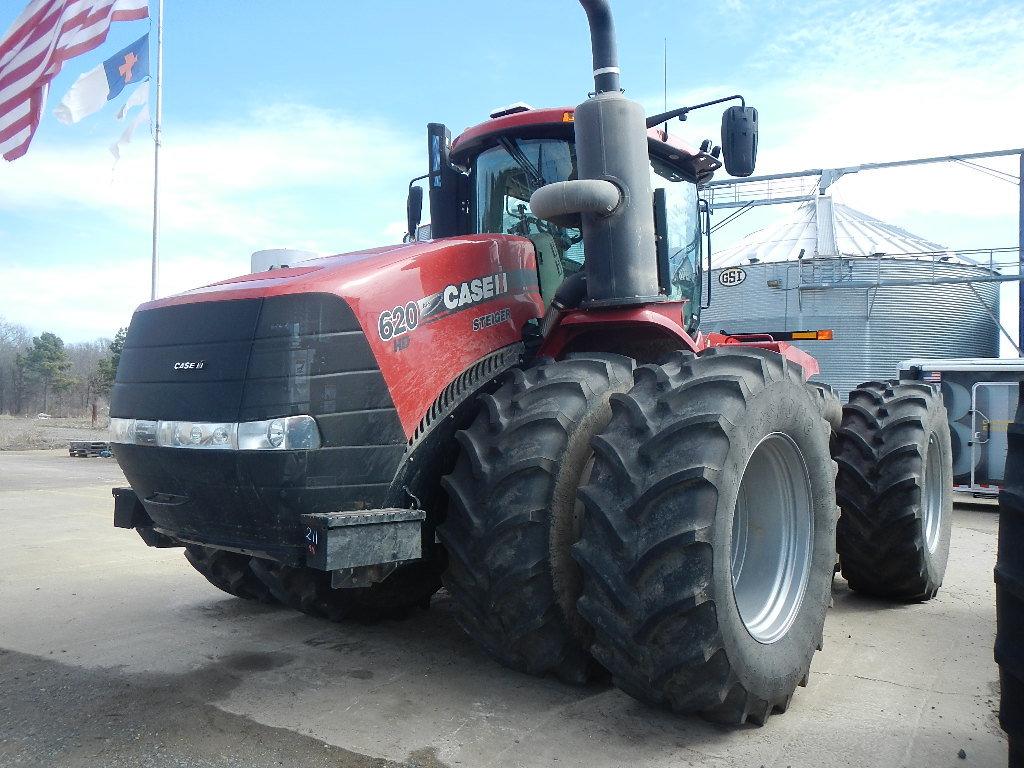 2017 CASE/IH 620HD STIEGER WHEEL TRACTOR, 194 ENGINE HRS/102 DRIVE HRS  1 C