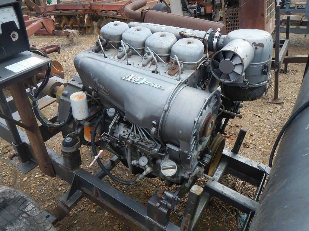 DEUTZ F4L912 POWER UNIT 1558 HRS  TRAILER MOUNTED WITH FUEL TANK S# 3834