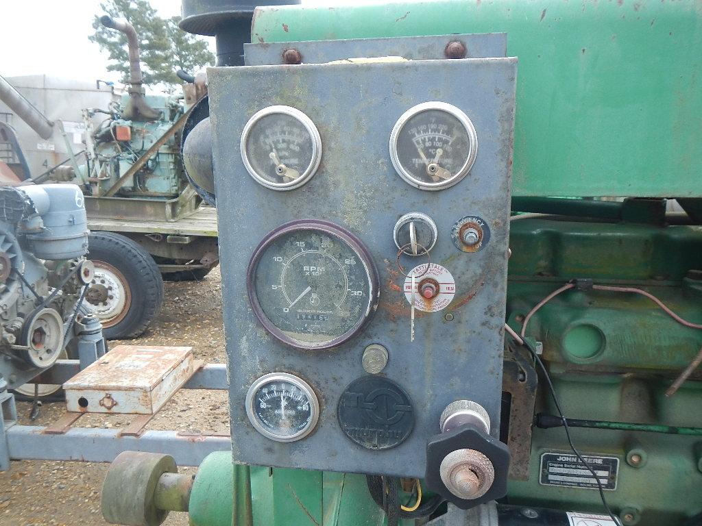 JOHN DEERE 4039D POWER UNIT  ON SKID S# 412801