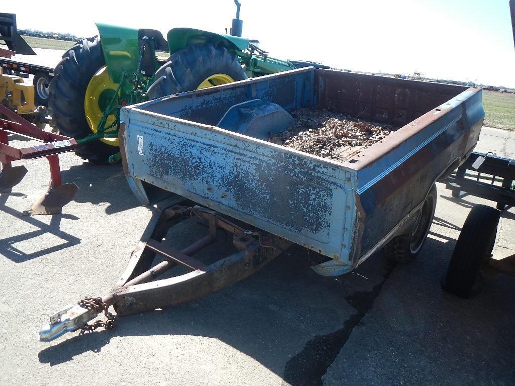 CHEVROLET PICK UP BED TRAILER, NO TITLE