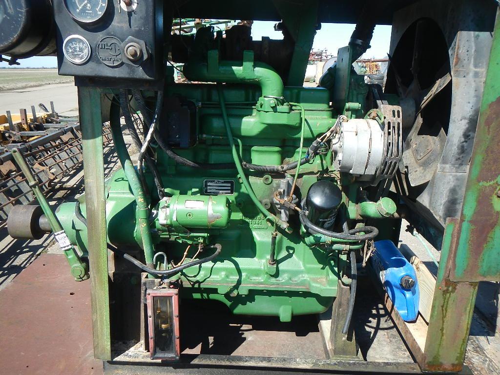 JOHN DEERE 239T POWER UNIT  4 CYLINDER DIESEL, TRAILER MOUNTED