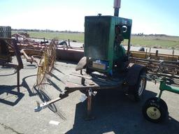 JOHN DEERE 239T POWER UNIT  4 CYLINDER DIESEL, TRAILER MOUNTED