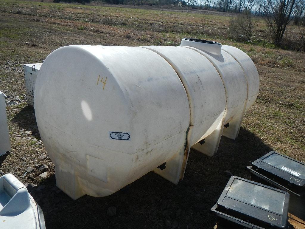 PLASTIC TANK,  800-GALLON