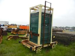 PORTABLE TOILER,  RAIL MOUNTED