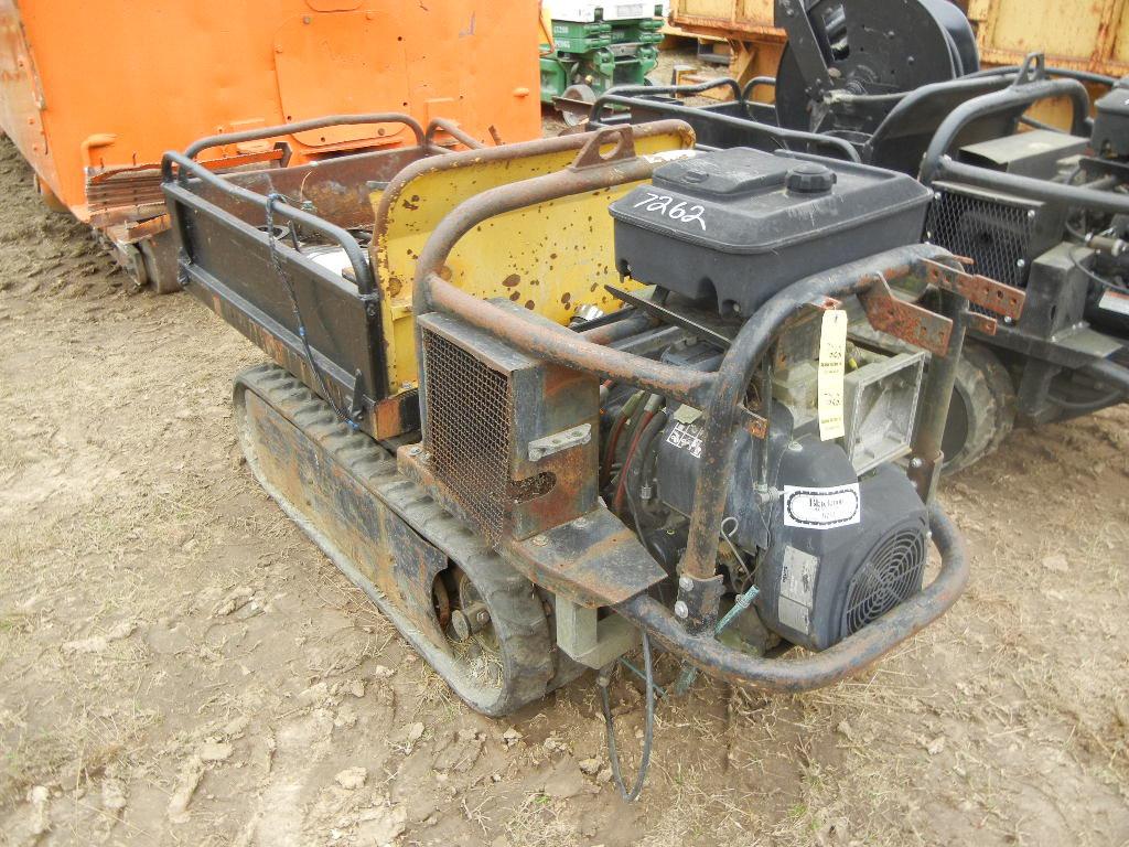 STANLEY TRACHORSE TRACK HYDRAULIC POWER UNIT,  GAS ENGINE, HOSE REEL (DOES