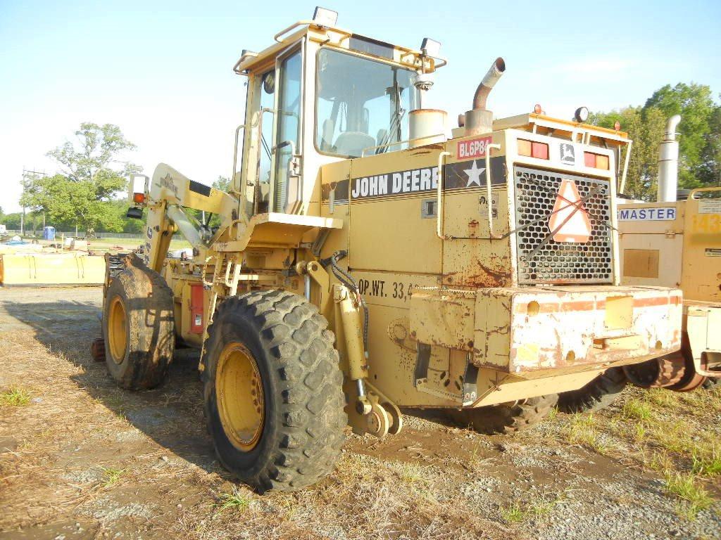 JOHN DEERE 544G SPEED SWING,  CAB, HY-RAIL S# 552998