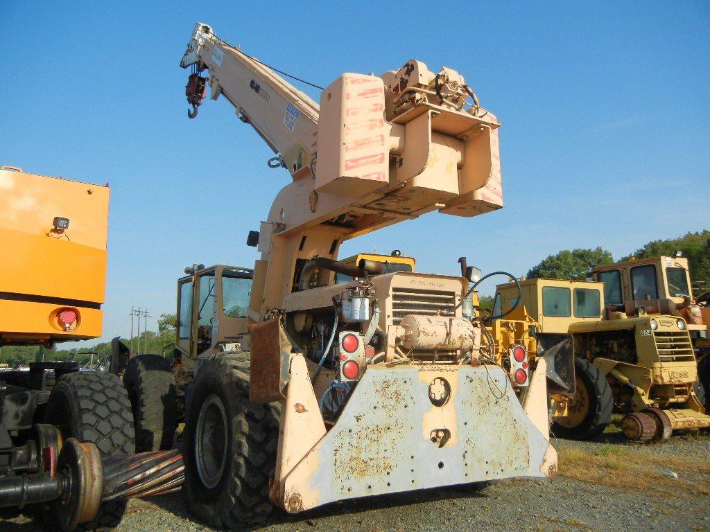 GALION 150A HYDRAULIC CRANE,  15 TON CAPACITY, DETROIT DIESEL, 3 STAGE BOOM