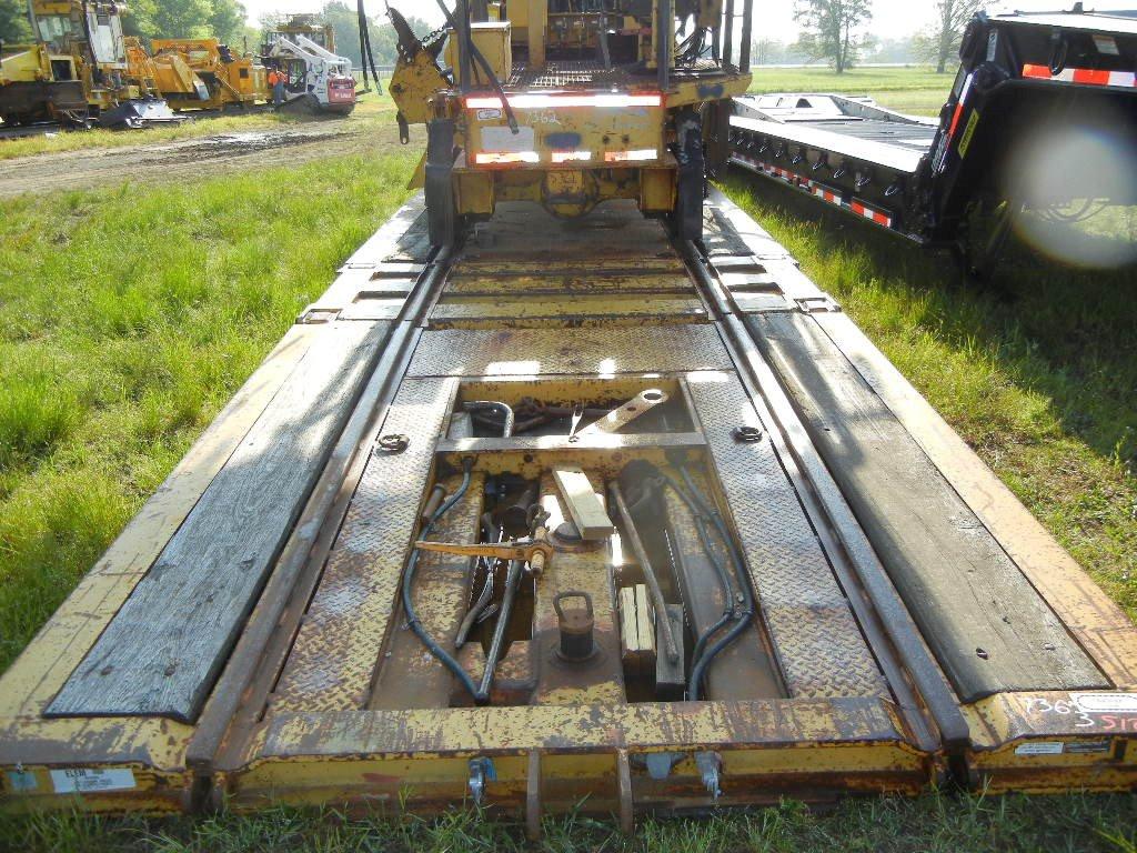 2001 LOADKING 403/4 DMFR RAIL TRAILER,  FOLDING NECK, 40-TON, TR-AXLE, AIR