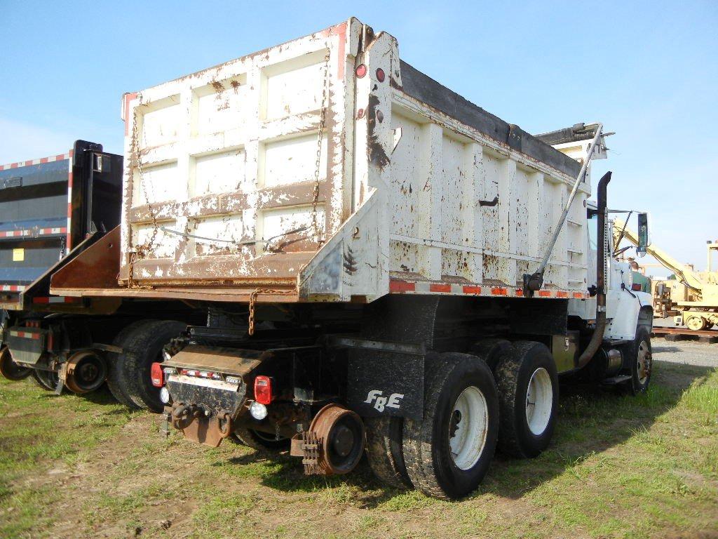 1996 FORD L8000 ROTATOR DUMP TRUCK, 192,467+ mi,  HYRAIL, FORD DIESEL, 8LL