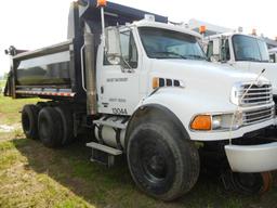 2007 STERLING ACTERRA ROTATOR DUMP TRUCK,  MERCEDES-BENZ DIESEL, 8-LL TRANS